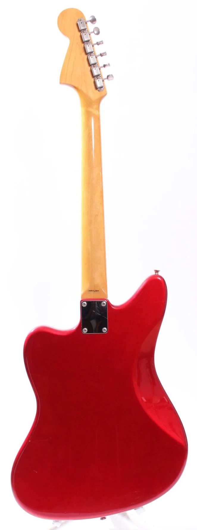 1996 Fender Jaguar 66 Reissue candy apple red - Image 6