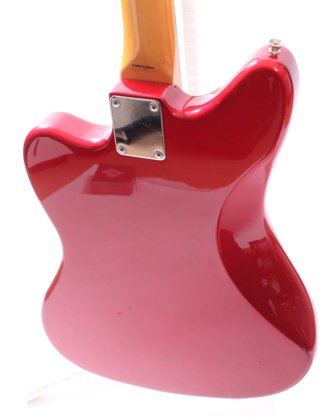 1996 Fender Jaguar 66 Reissue candy apple red - Image 8