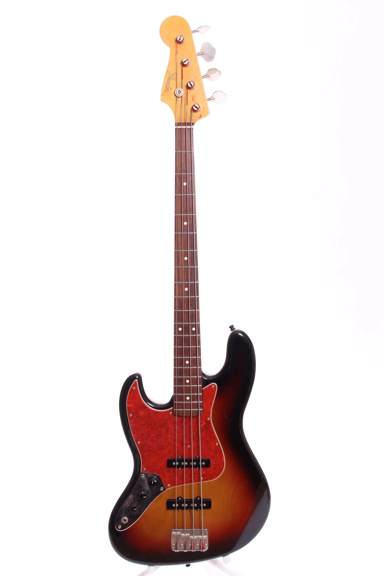 1996 Fender Japan Jazz Bass '62 Reissue sunburst LEFTY