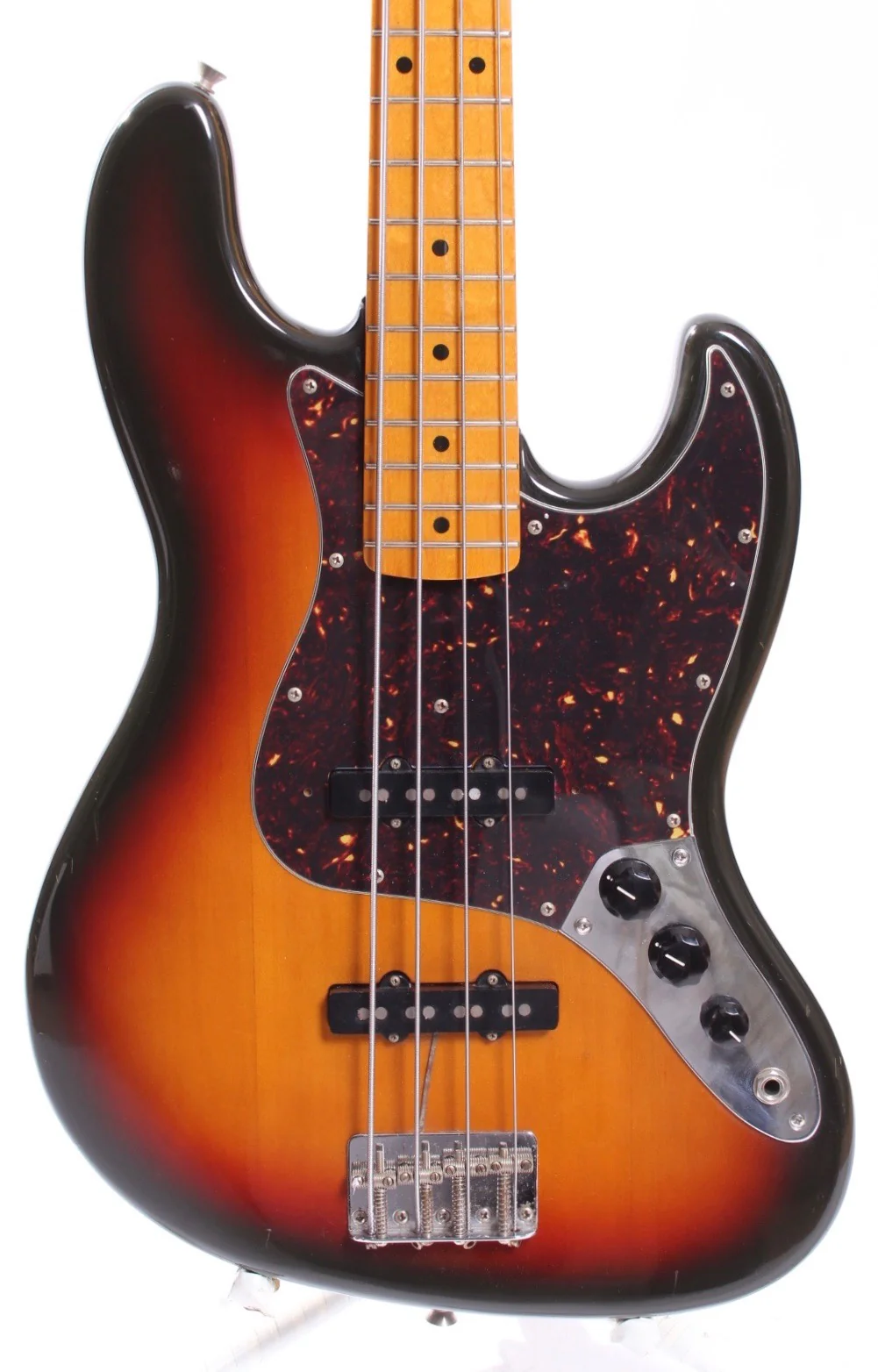 1996 Fender Jazz Bass '62 Reissue Maple Neck sunburst - Image 2