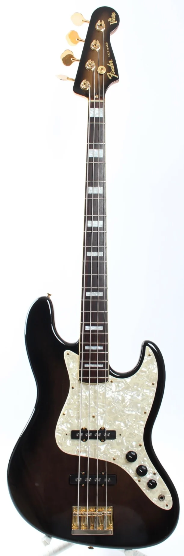 1996 Fender Jazz Bass The Ventures black burst