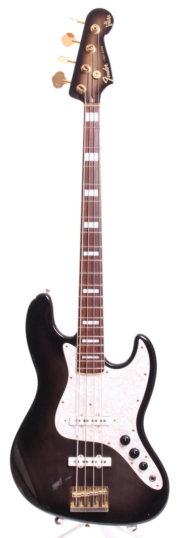 1996 Fender Jazz Bass The Ventures black burst