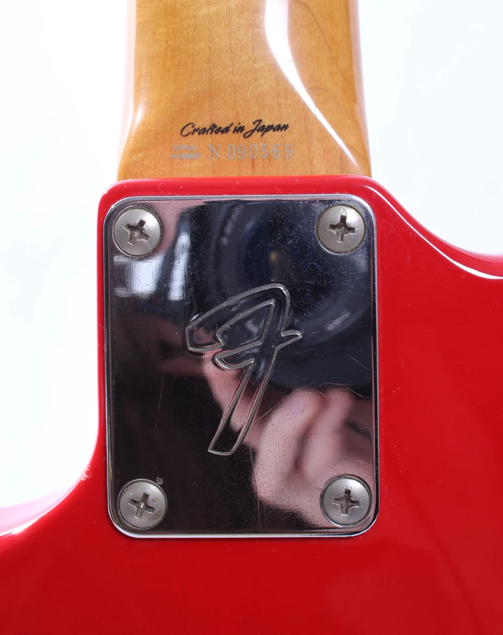 1996 Fender Mustang 66 Reissue dakota red - Image 11