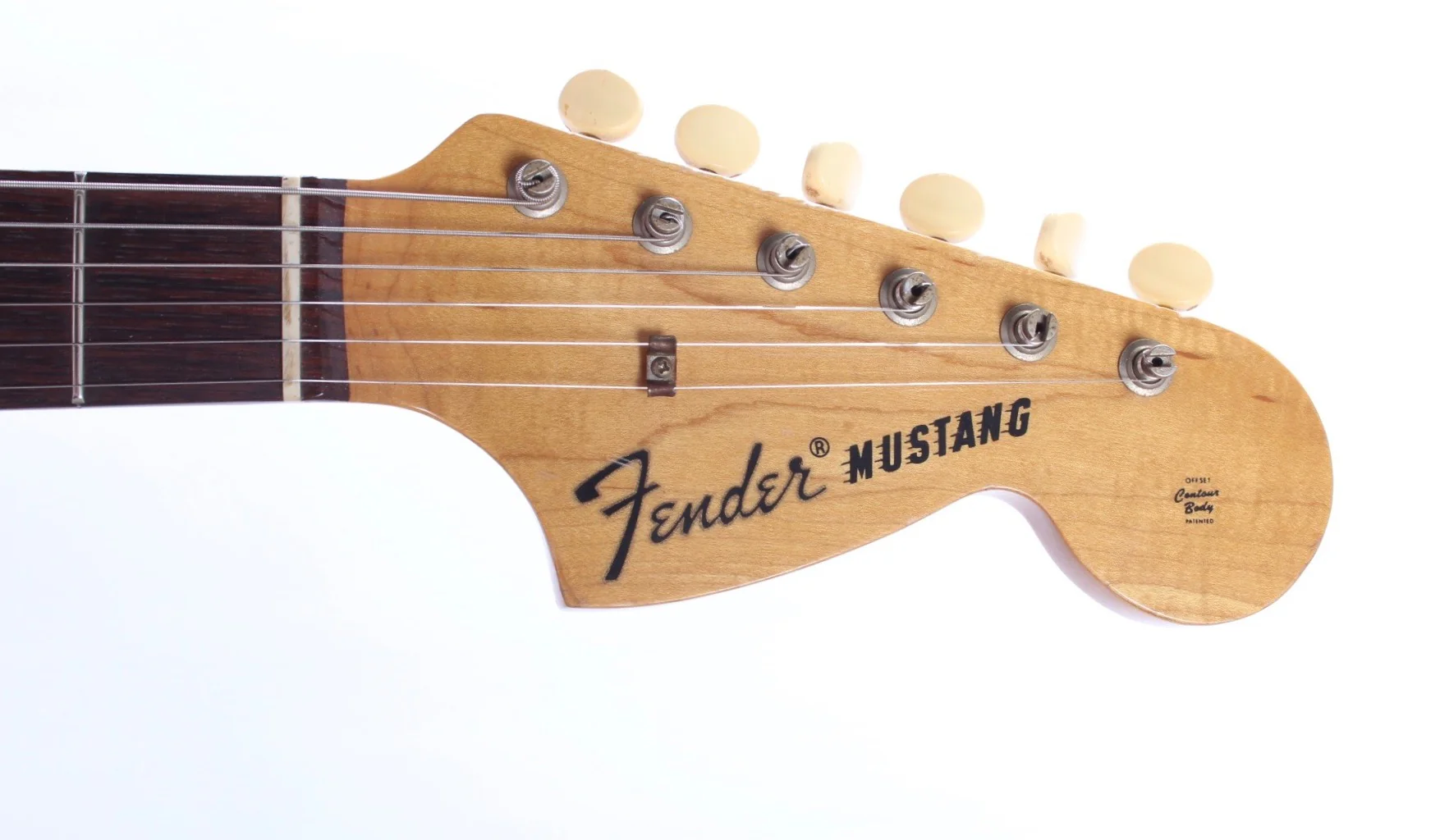 1996 Fender Mustang 66 Reissue dakota red - Image 5