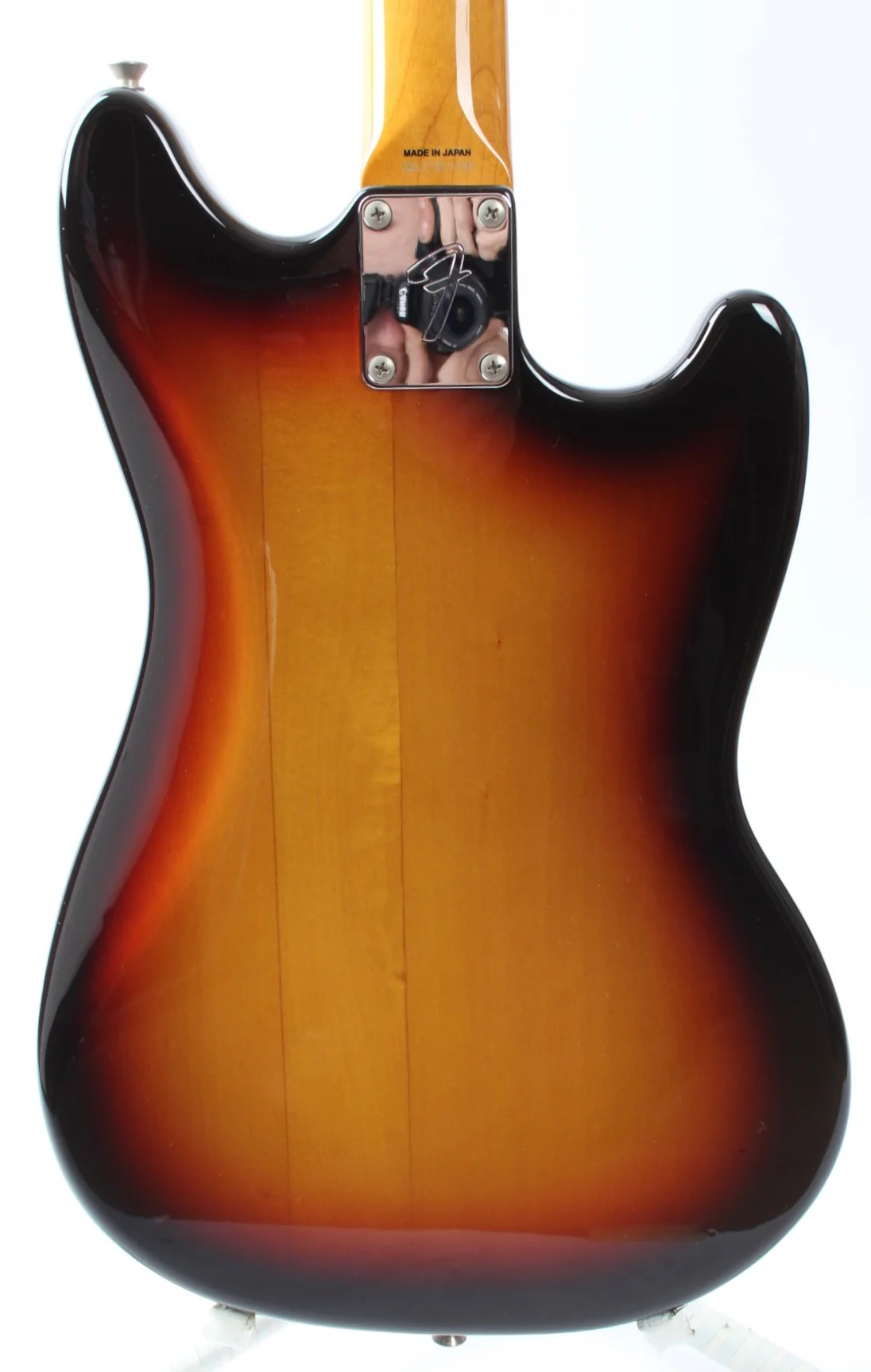 1996 Fender Mustang 69 Reissue Lefty sunburst - Image 7