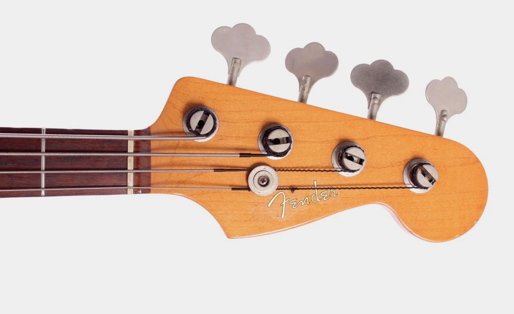 1996 Fender Precision Bass '62 Reissue Jazz neck vintage white - Image 5
