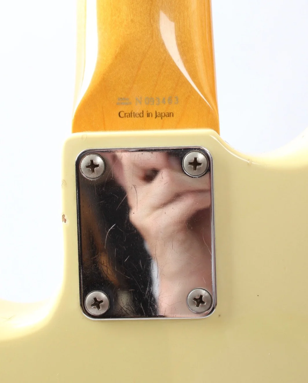 1996 Fender Precision Bass 62 Reissue vintage white - Image 10