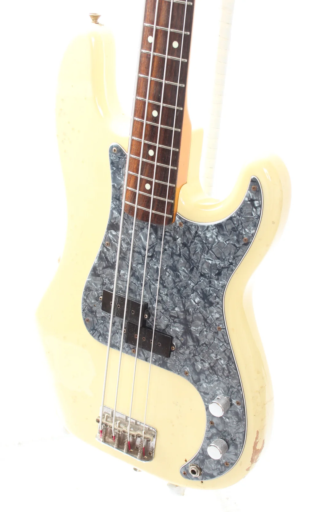 1996 Fender Precision Bass 62 Reissue vintage white - Image 3
