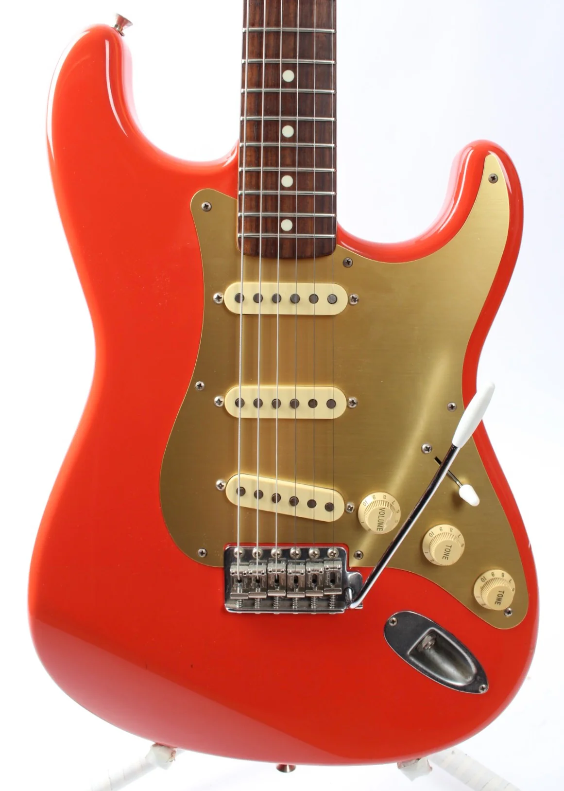 1996 Fender Stratocaster 62 Reissue fiesta red - Image 2