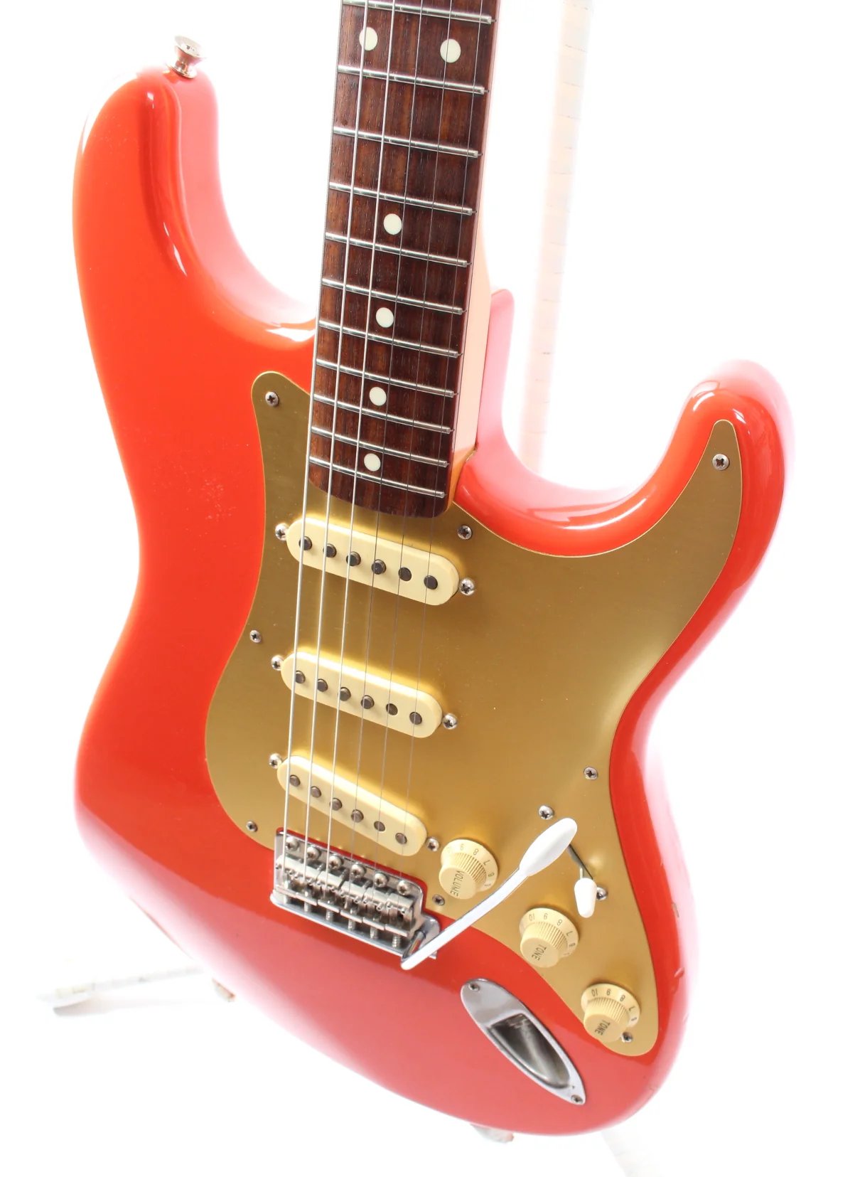 1996 Fender Stratocaster 62 Reissue fiesta red - Image 3