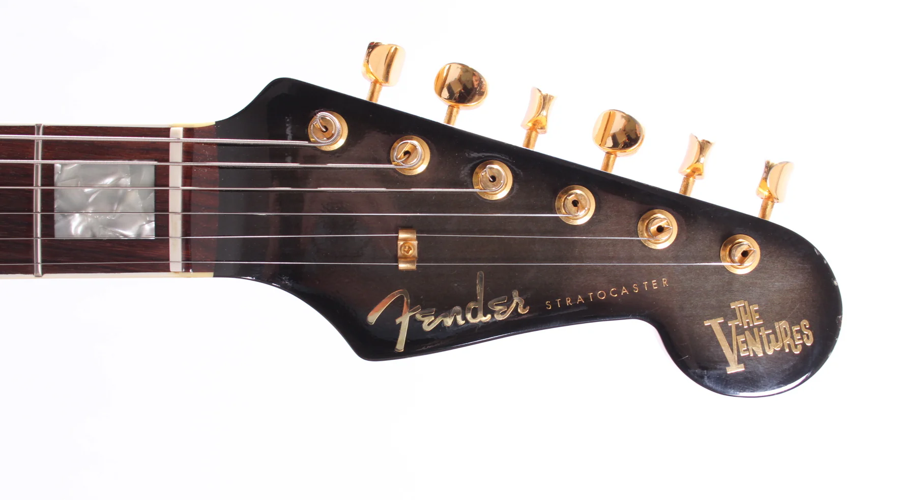 1996 Fender Stratocaster The Ventures black burst - Image 5