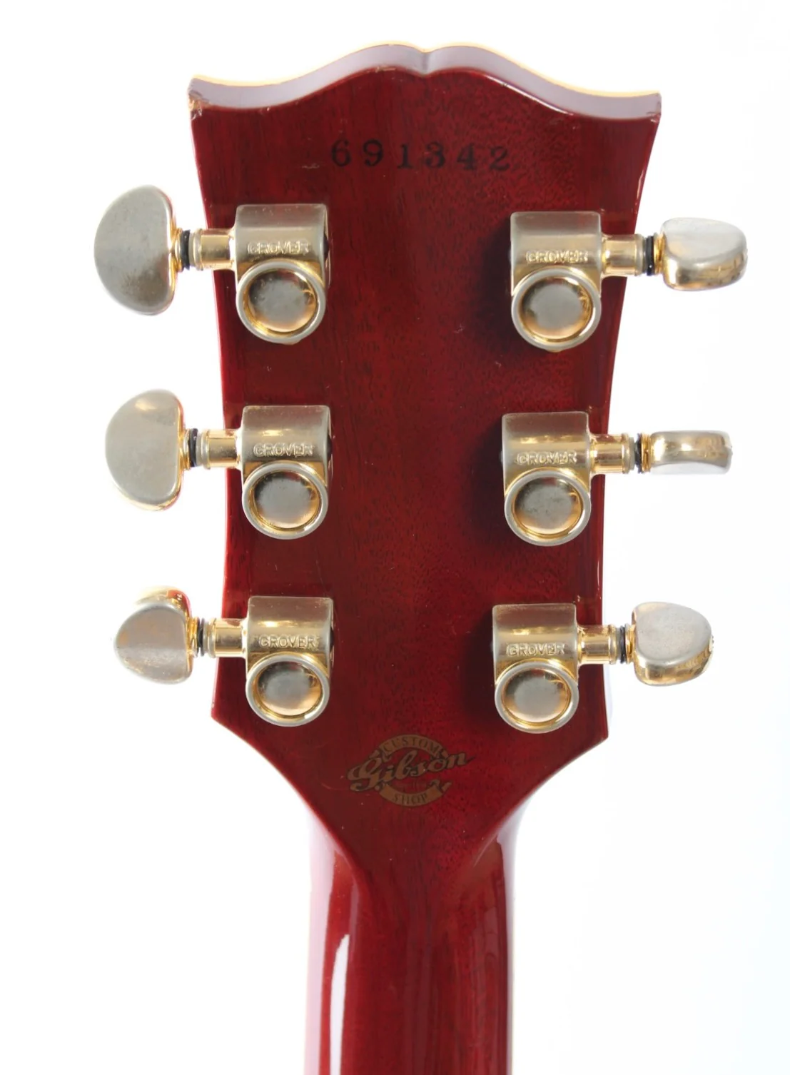 1996 Gibson Custom Shop Les Paul Custom triple pickup cherry burst - Image 10