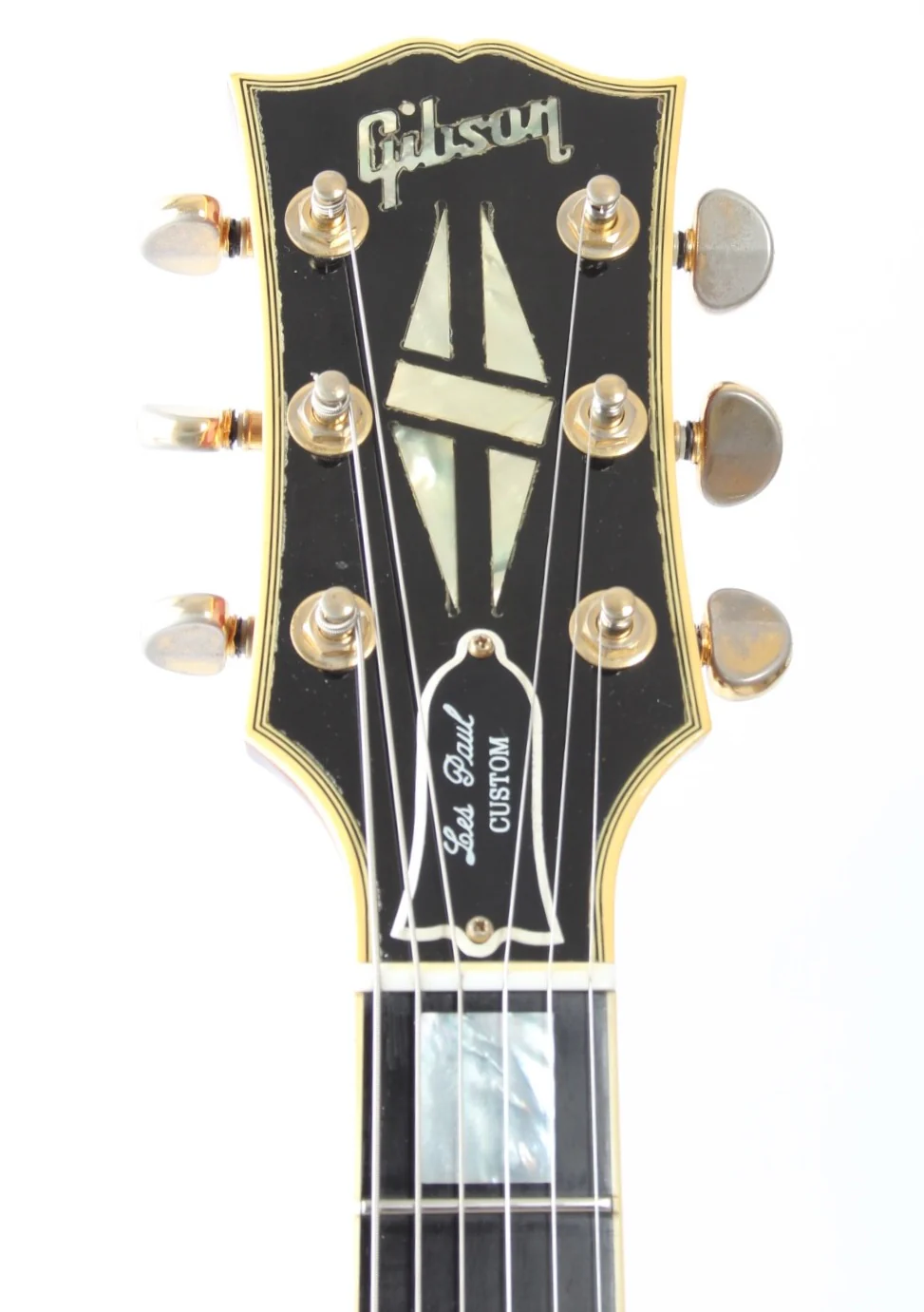 1996 Gibson Custom Shop Les Paul Custom triple pickup cherry burst - Image 5