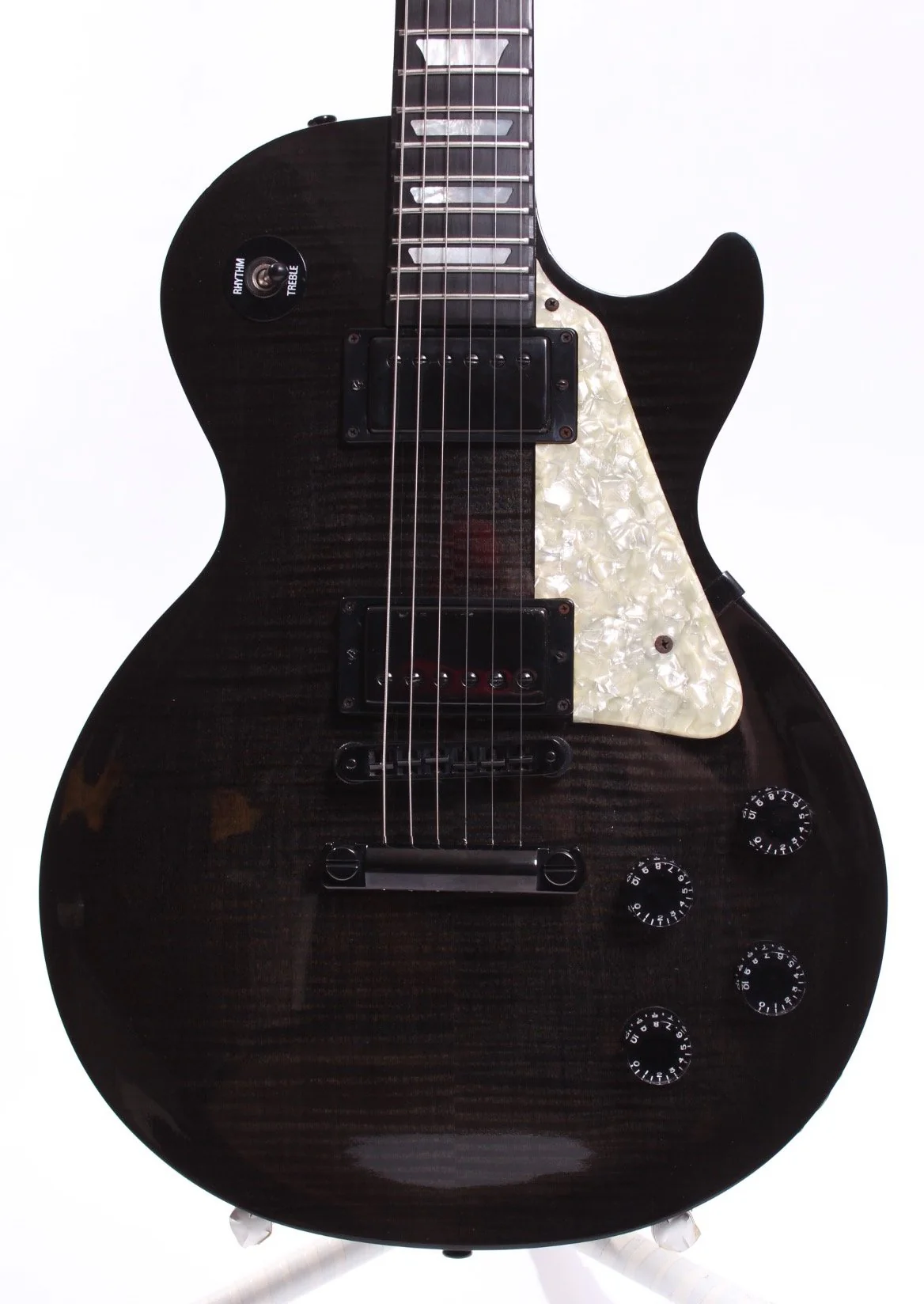 1996 Gibson Custom Shop Les Paul Joe Perry Signature black burst Yamano NOS - Image 2