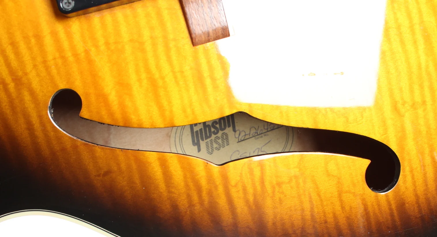 1996 Gibson ES-175 vintage sunburst - Image 11