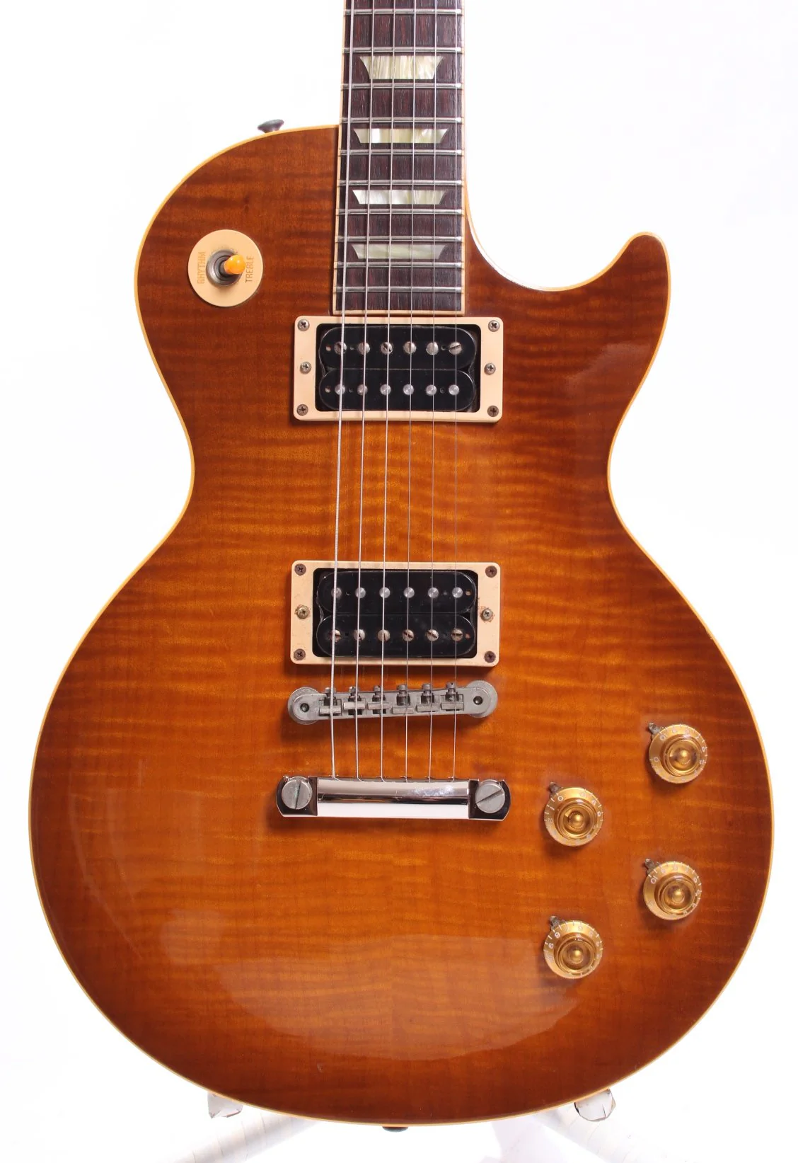 1996 Gibson Les Paul Classic Premium Plus dark honey burst - Image 2