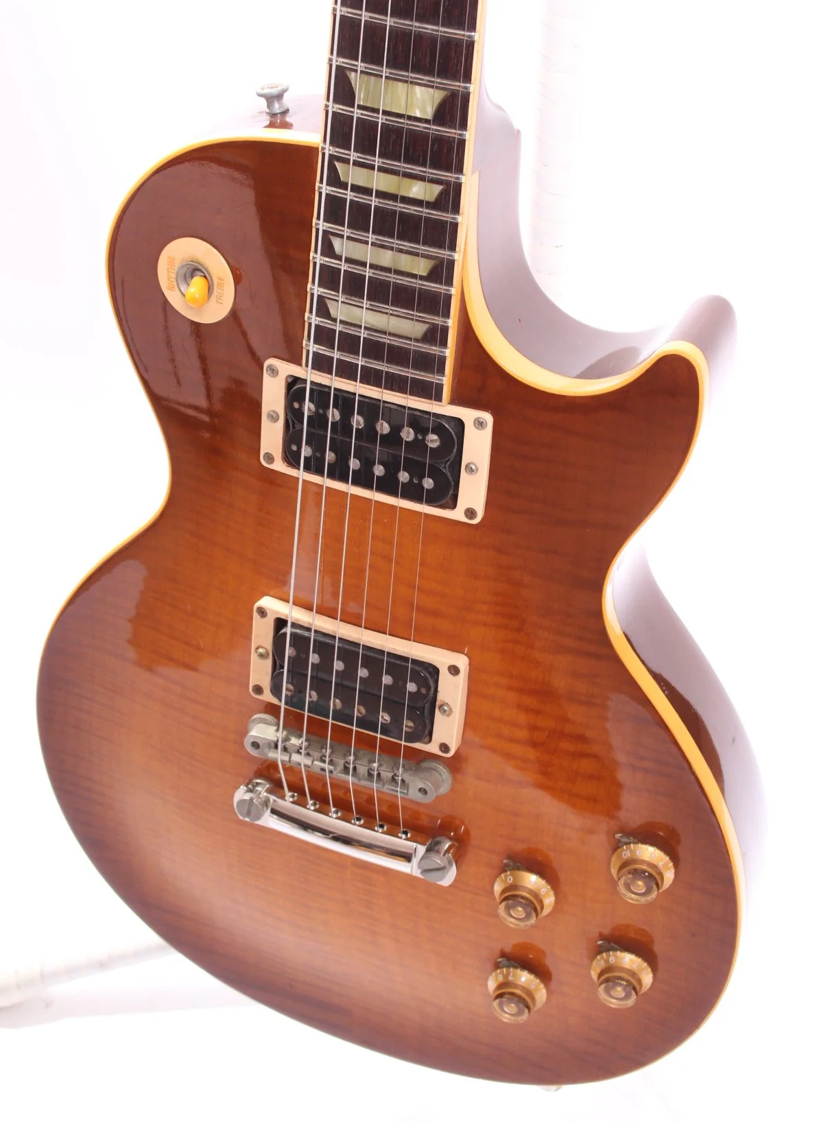 1996 Gibson Les Paul Classic Premium Plus dark honey burst - Image 3
