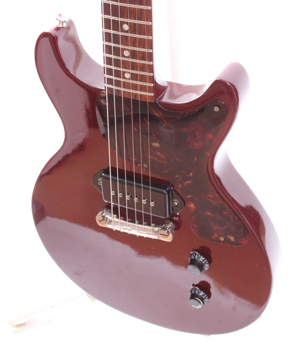 1996 Gibson Les Paul Junior DC Limited Edition cherry red - Image 3