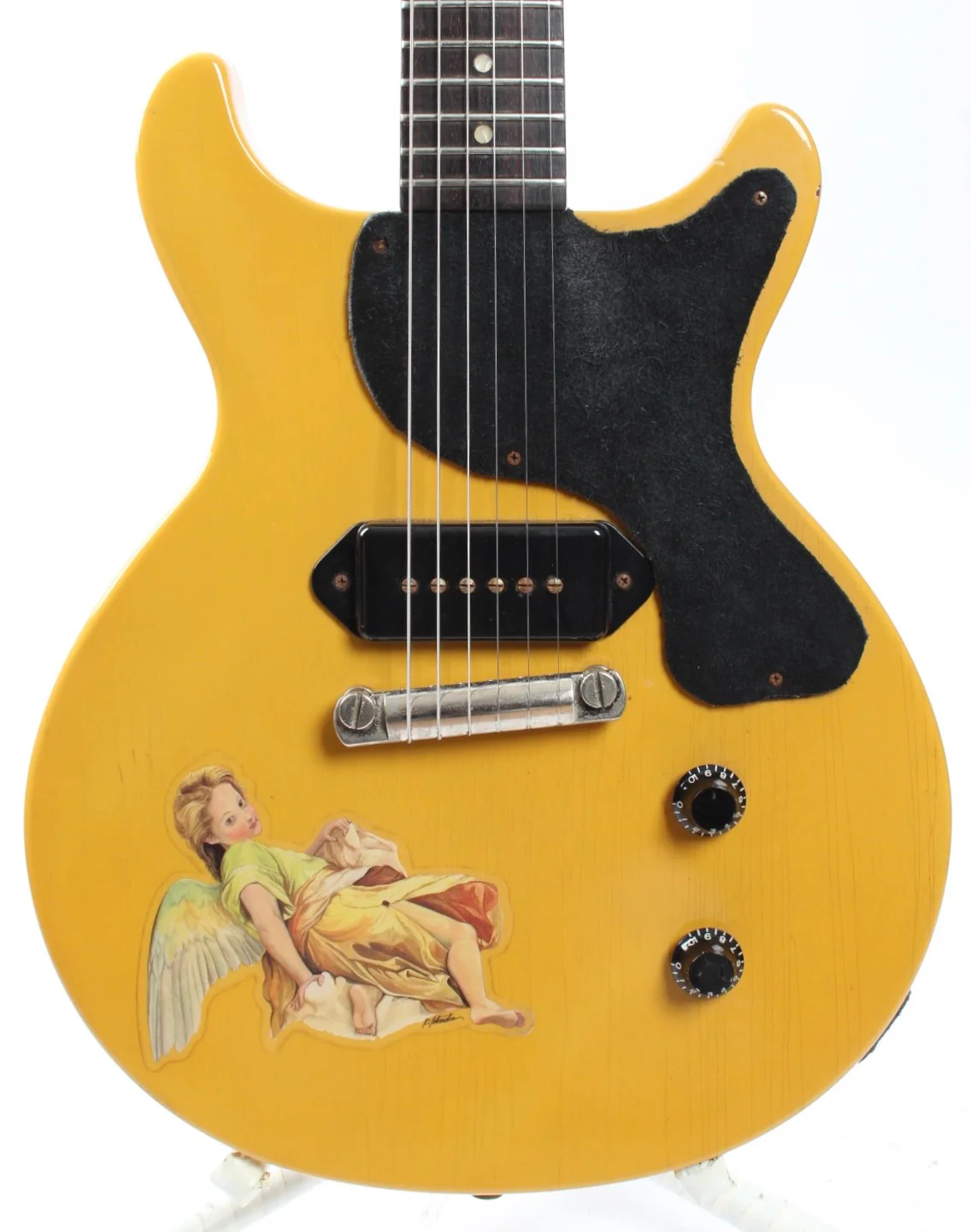 1996 Gibson Les Paul Junior DC tv yellow - Image 2