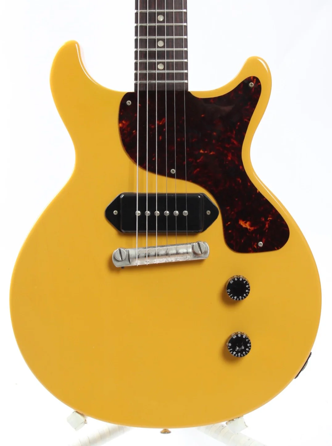 1996 Gibson Les Paul Junior DC tv yellow - Image 2