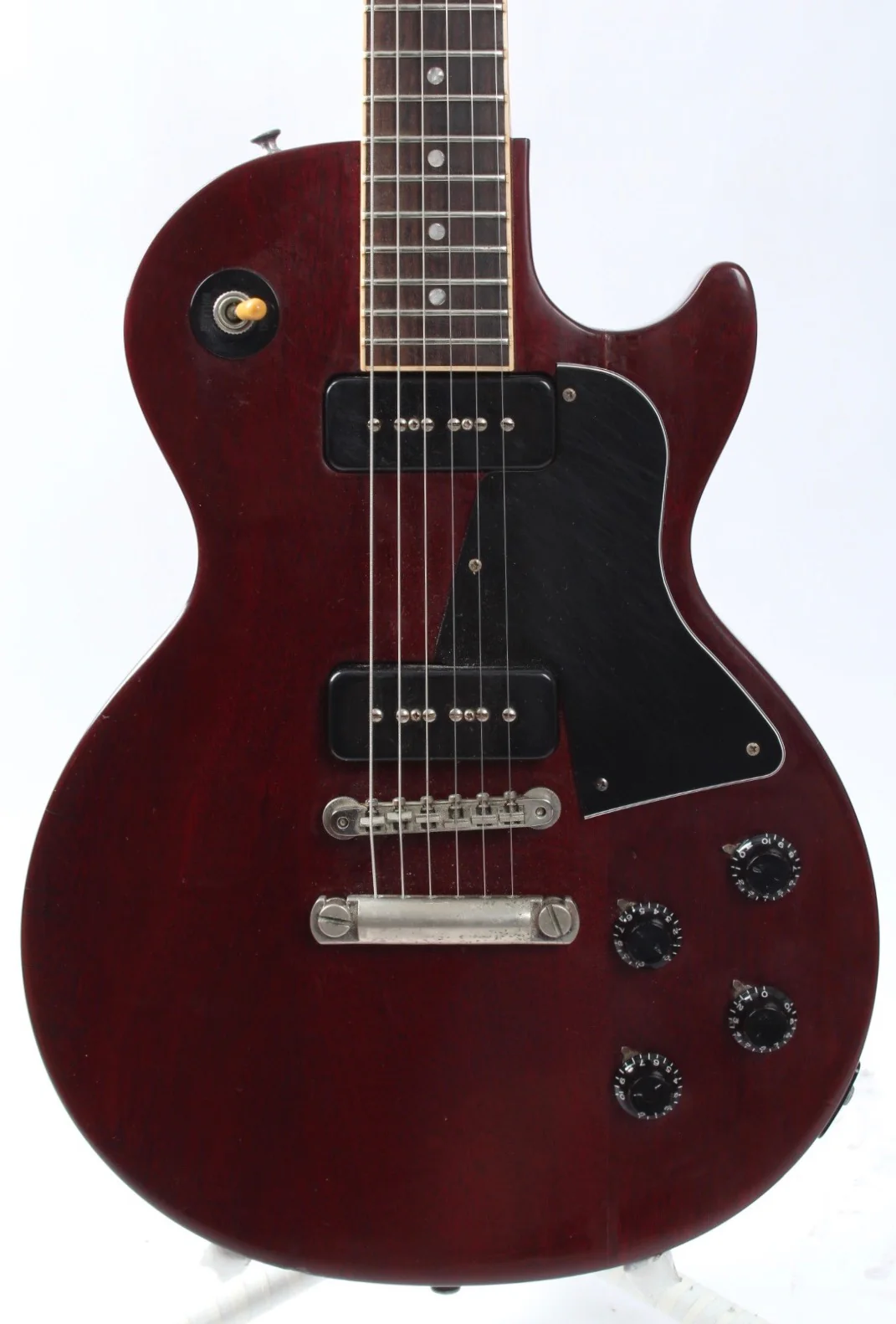 1996 Gibson Les Paul Special cherry red Yamano - Image 2