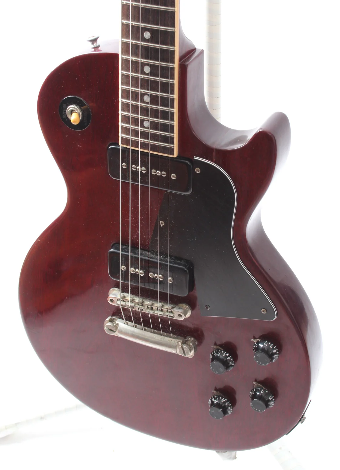 1996 Gibson Les Paul Special cherry red Yamano - Image 3