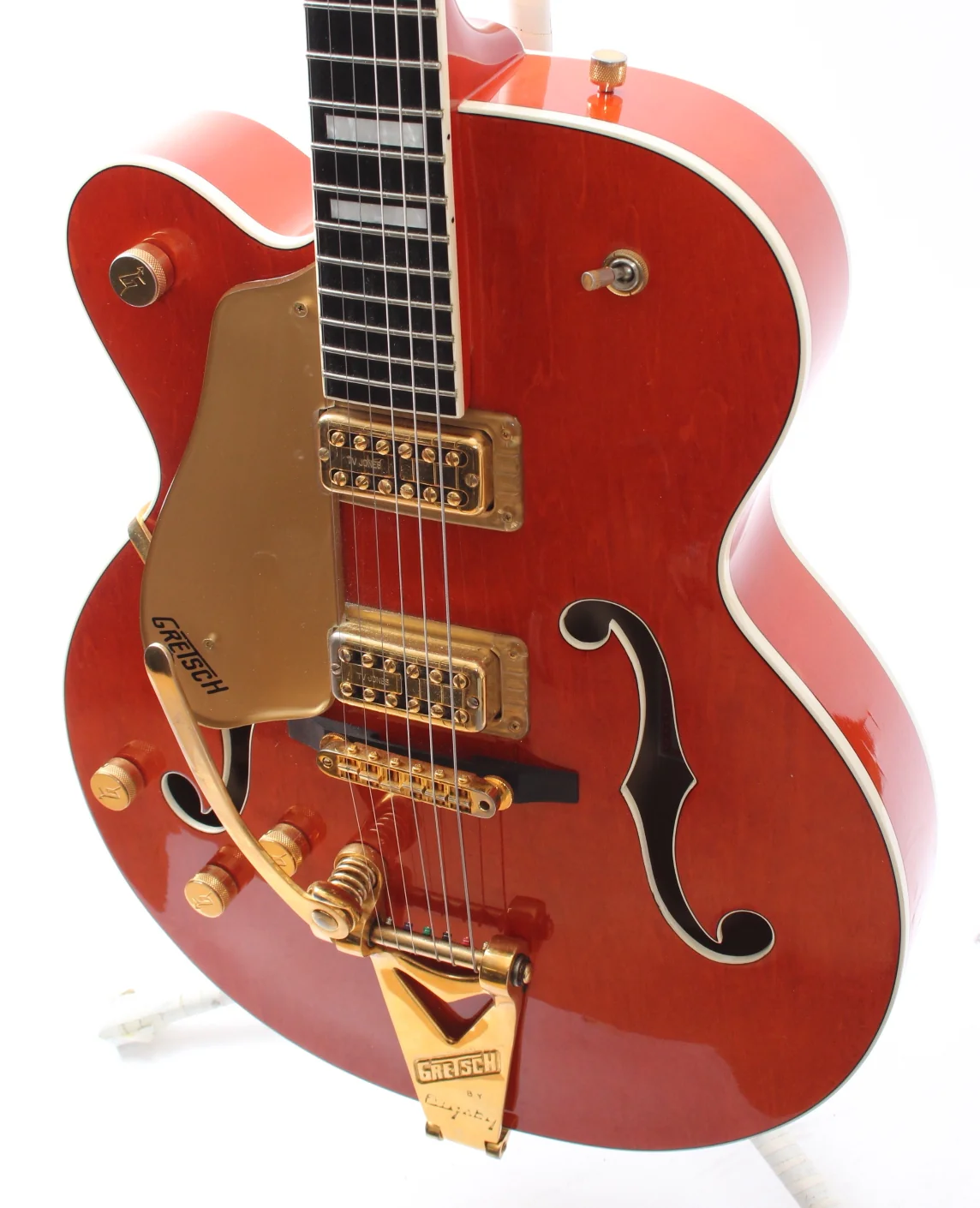 1996 Gretsch 6120 LH Lefty orange - Image 3
