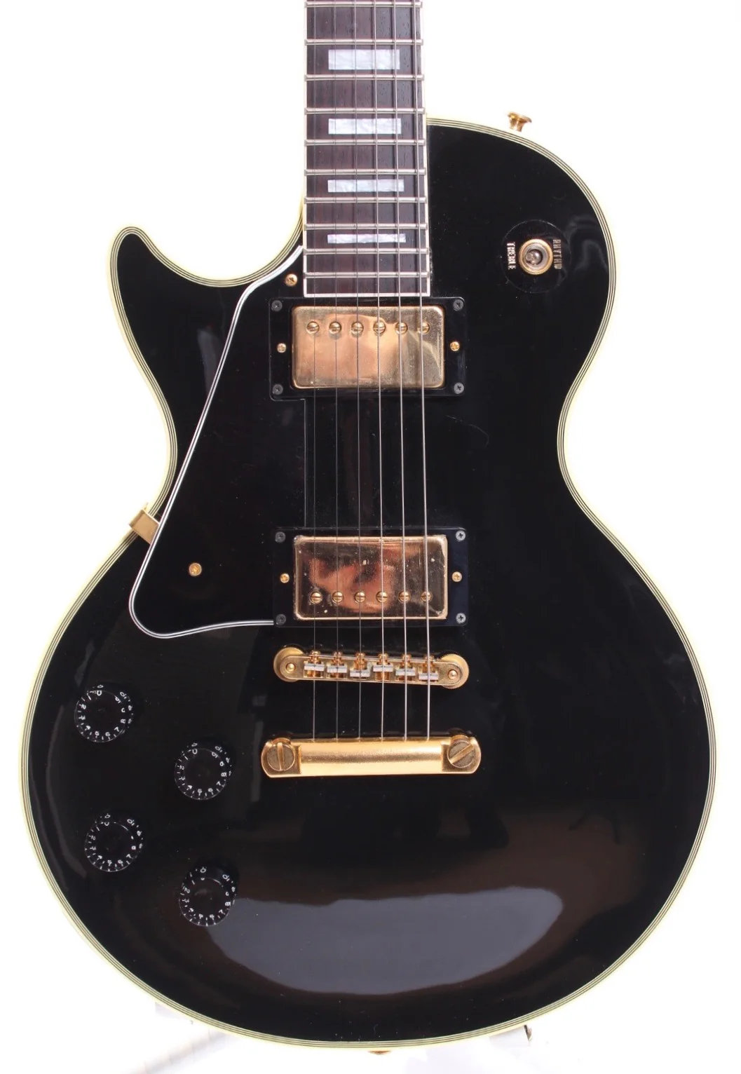 1996 Orville Les Paul Custom lefty ebony - Image 2