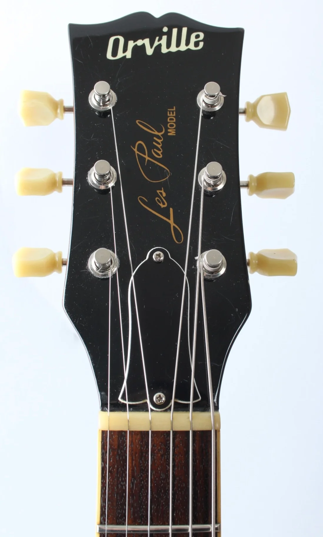 1996 Orville Les Paul Standard lefty honey burst - Image 5