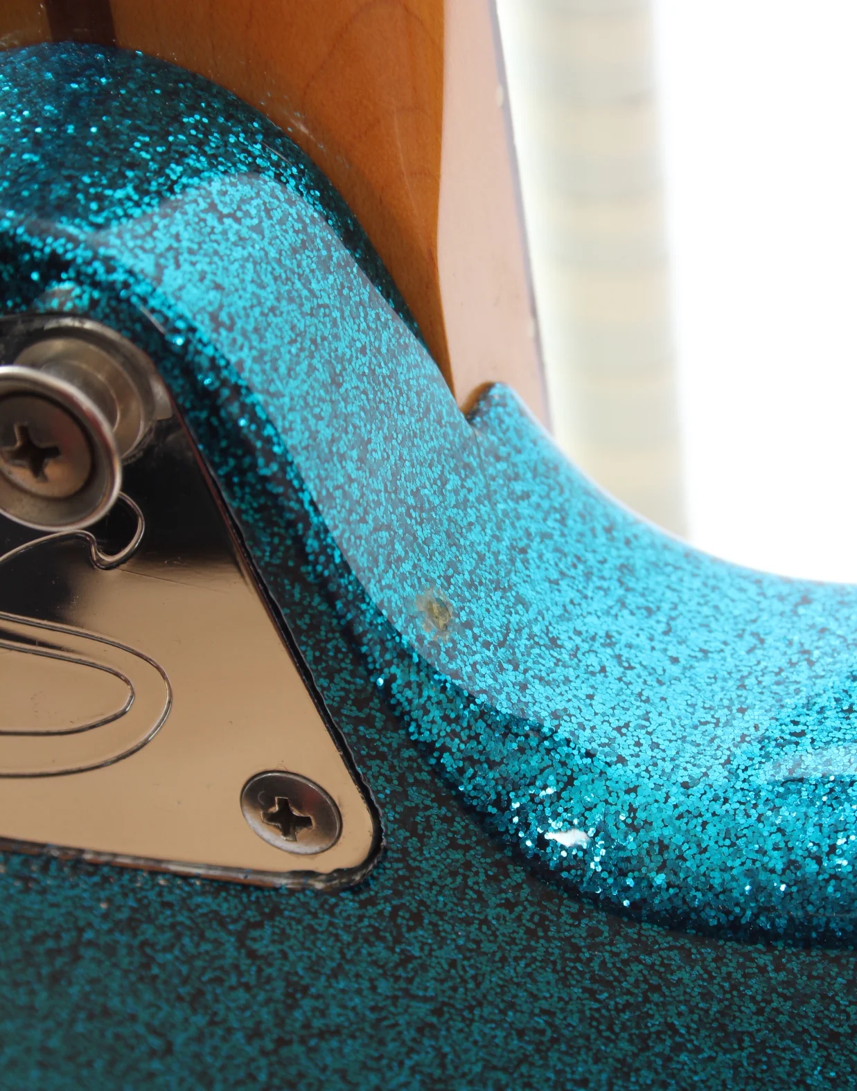 1996 Squier Super-Sonic blue sparkle - Image 11