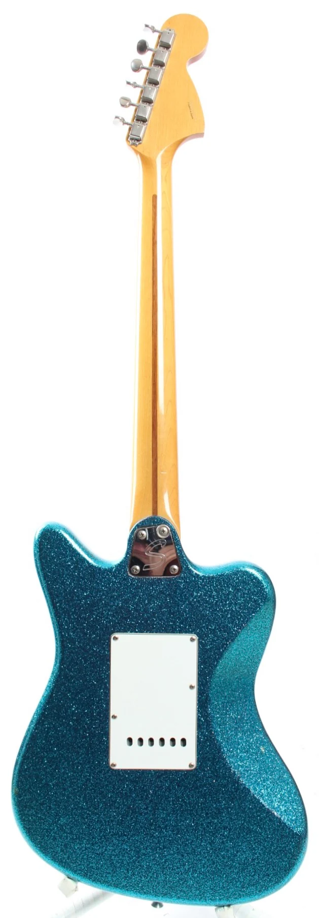 1996 Squier Super-Sonic blue sparkle - Image 6