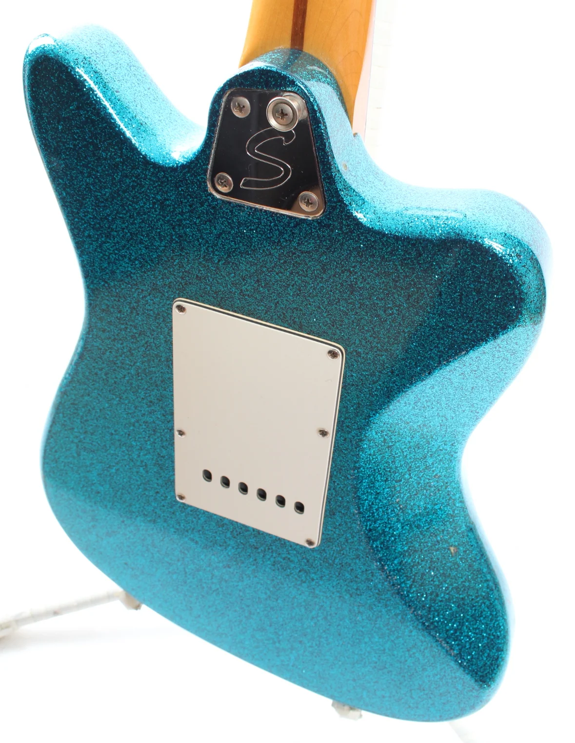 1996 Squier Super-Sonic blue sparkle - Image 8