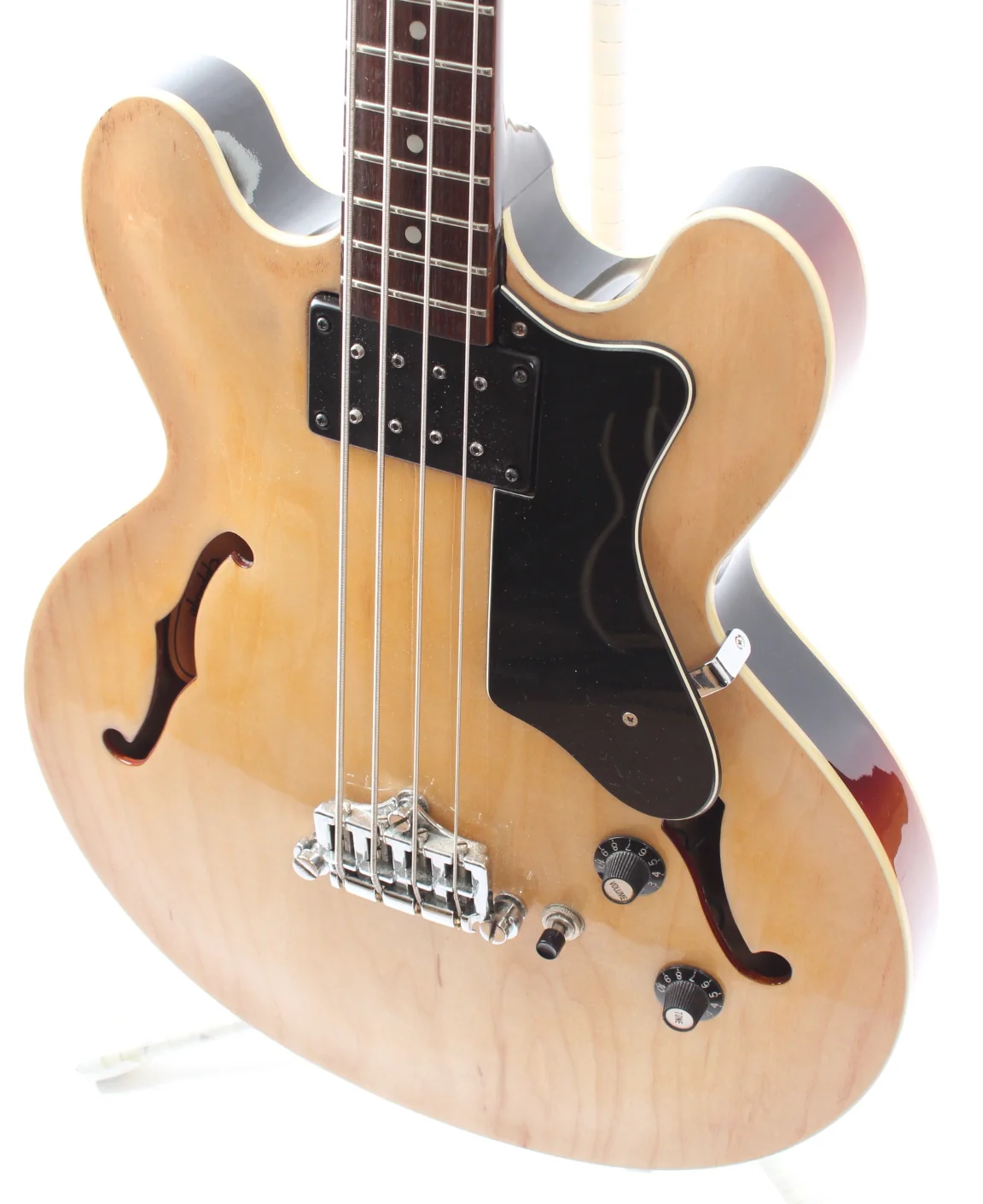 1997 Epiphone Rivoli VC natural - Image 3