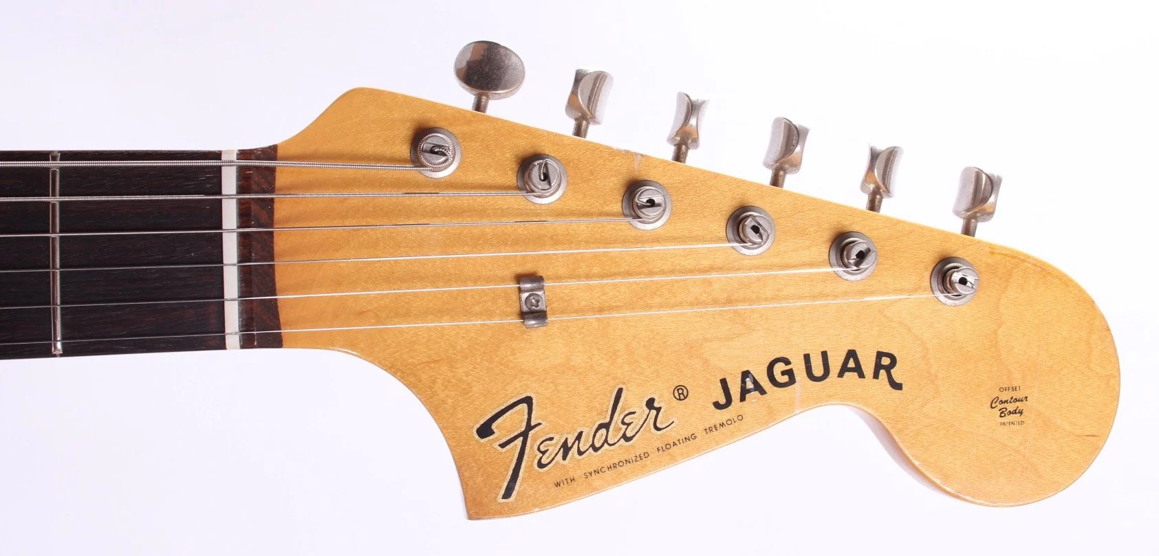 1997 Fender Jaguar '66 Reissue sunburst - Image 5