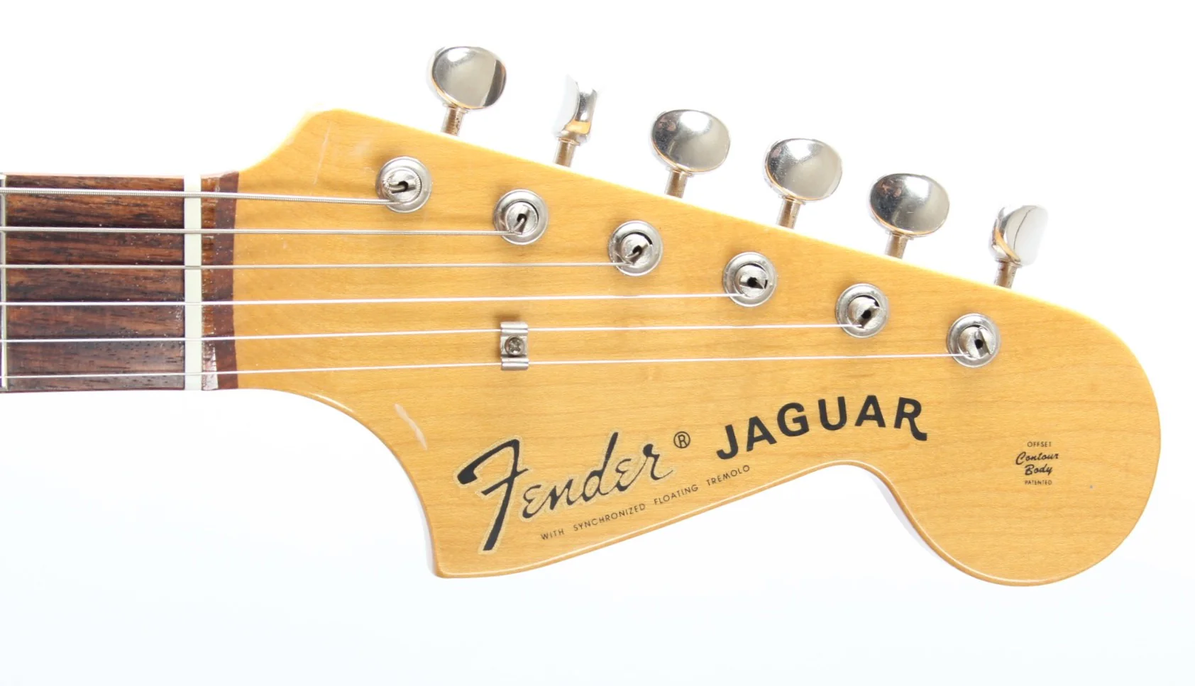 1997 Fender Jaguar 66 Reissue vintage white - Image 5