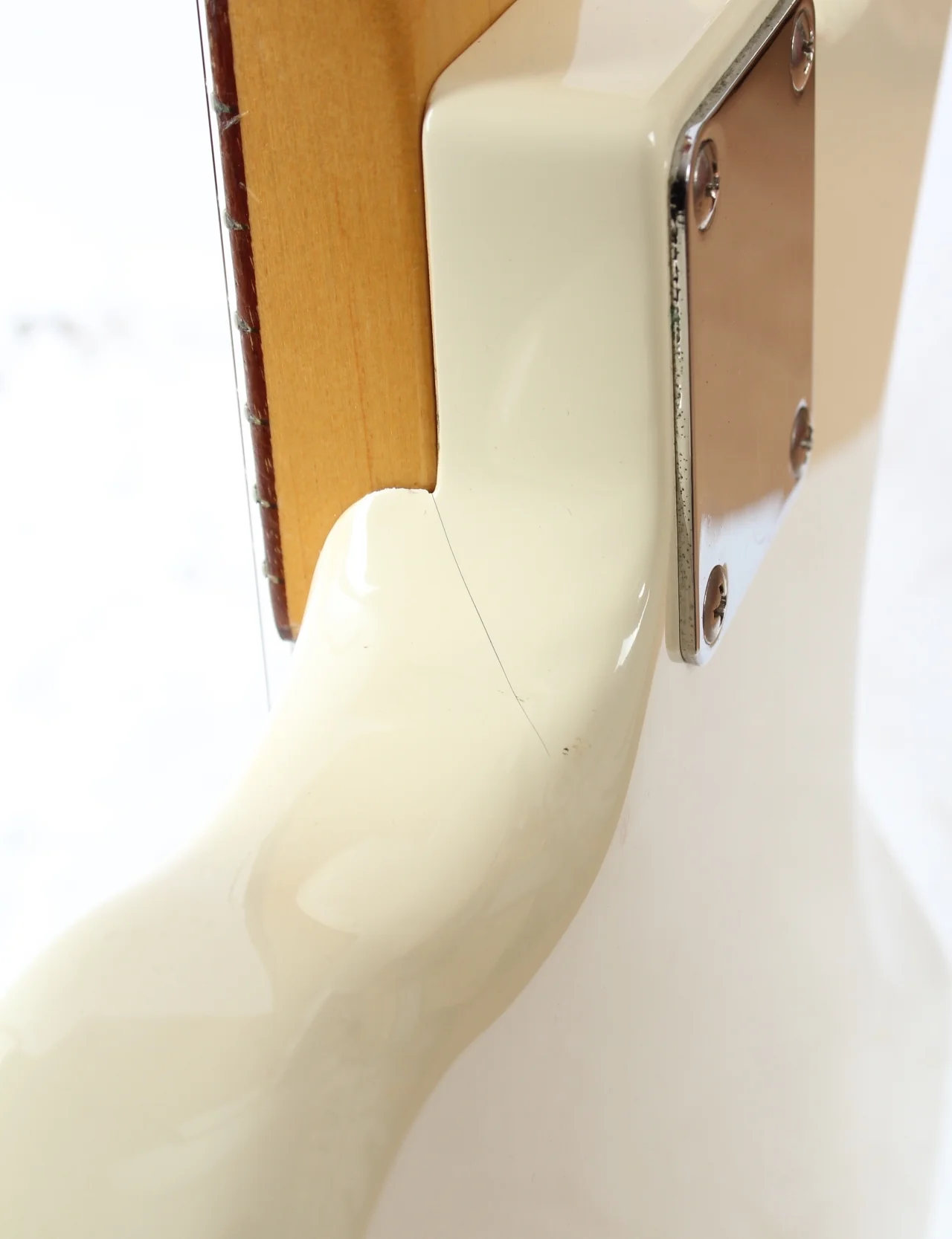 1997 Fender Jaguar 66 Reissue vintage white - Image 12