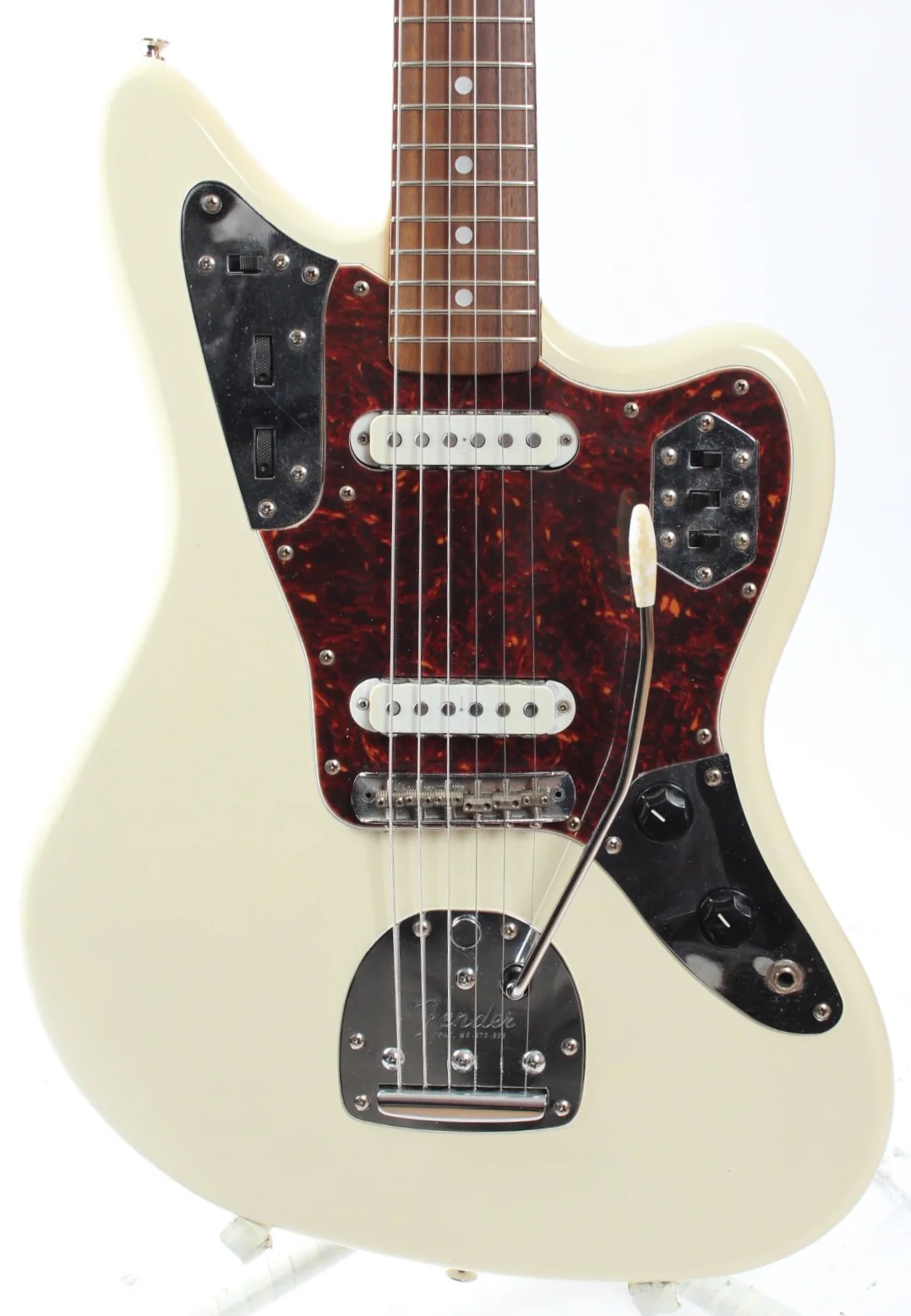 1997 Fender Jaguar 66 Reissue vintage white - Image 2