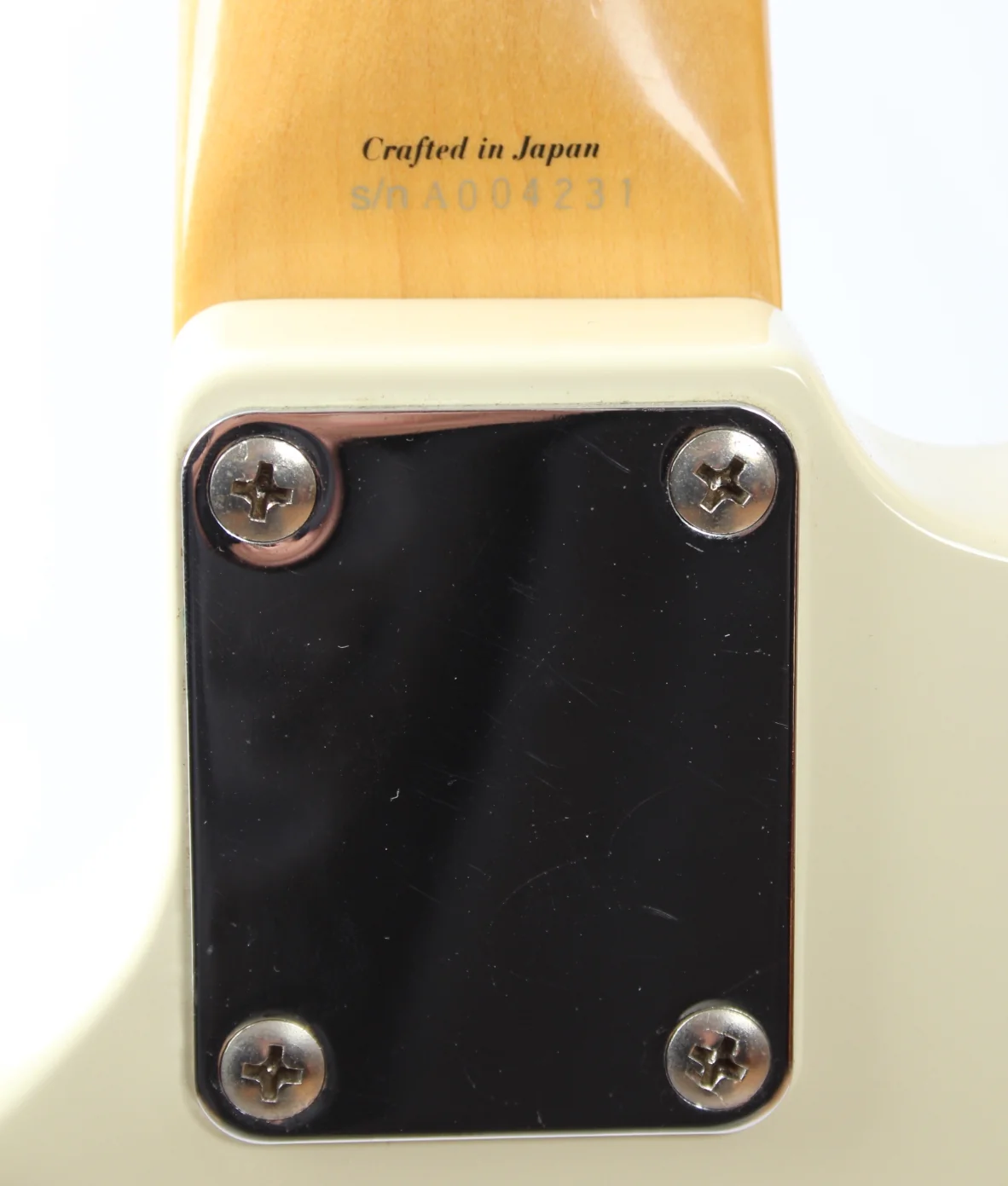 1997 Fender Jaguar 66 Reissue vintage white - Image 9