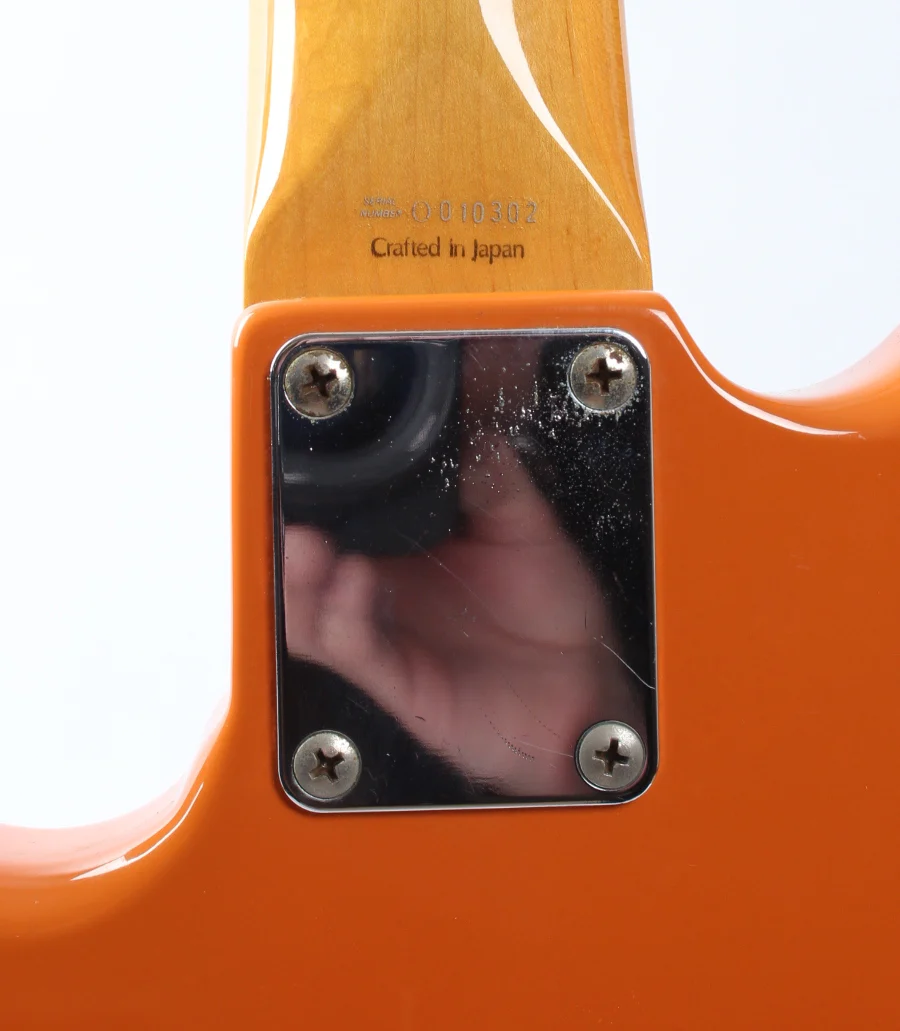 1997 Fender Jazz Bass 62 Reissue capri orange - Image 11