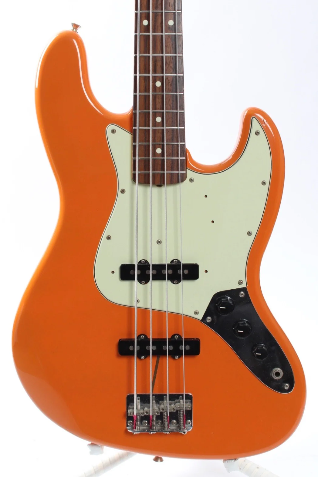 1997 Fender Jazz Bass 62 Reissue capri orange - Image 2