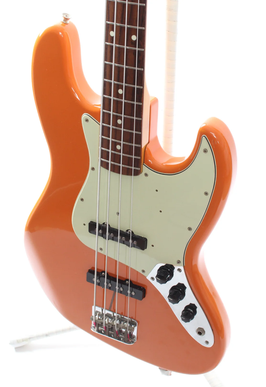 1997 Fender Jazz Bass 62 Reissue capri orange - Image 3
