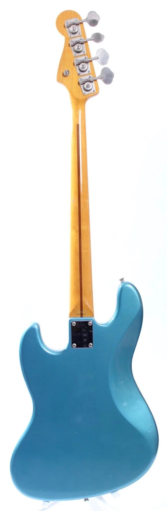 1997 Fender Jazz Bass 62 Reissue maple neck lake placid blue - Image 6