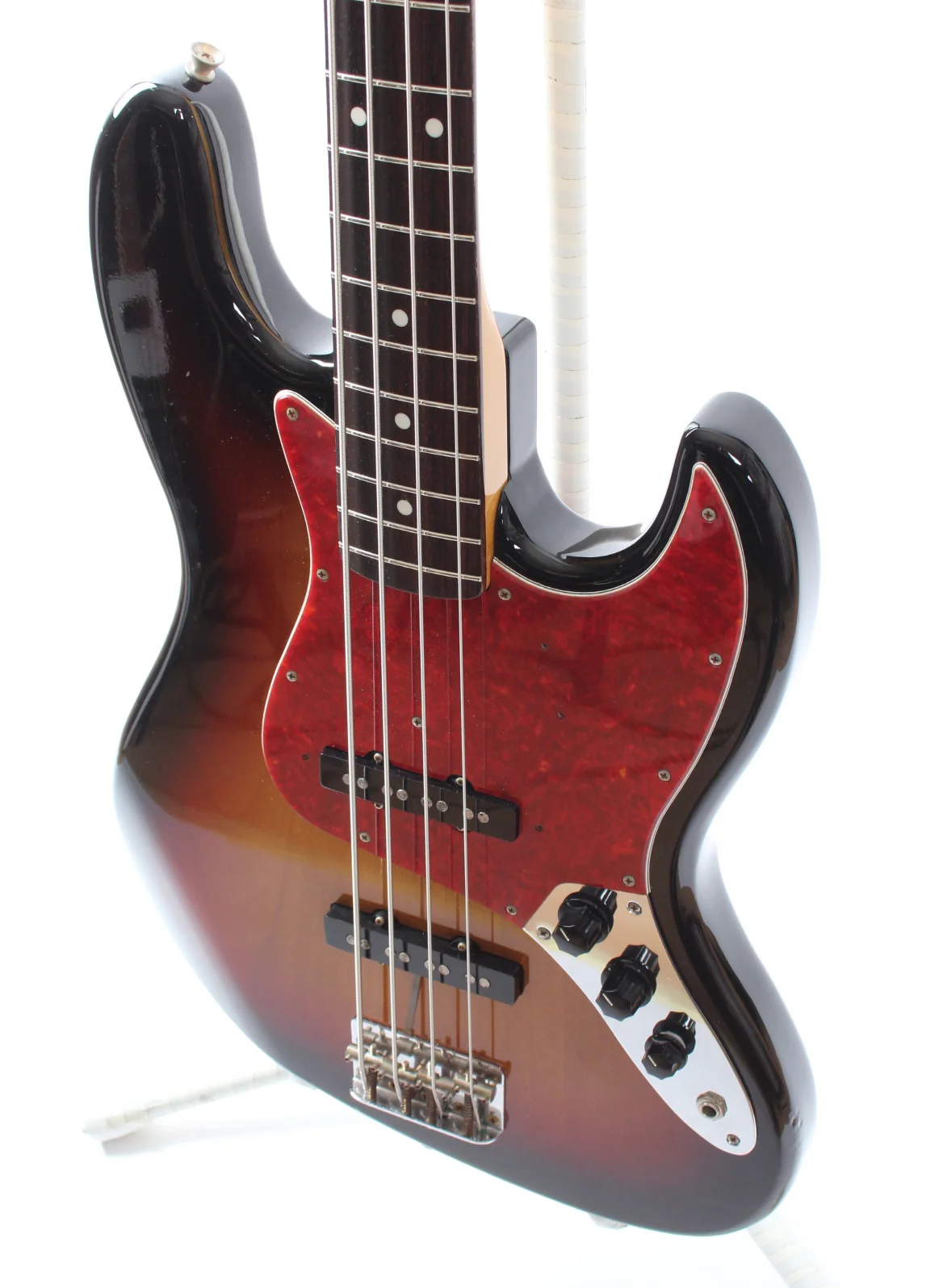 1997 Fender Jazz Bass 62 Reissue sunburst - Image 3