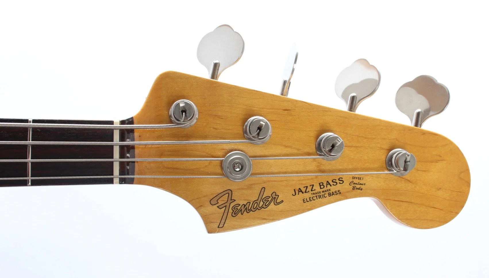 1997 Fender Jazz Bass 62 Reissue sunburst - Image 5