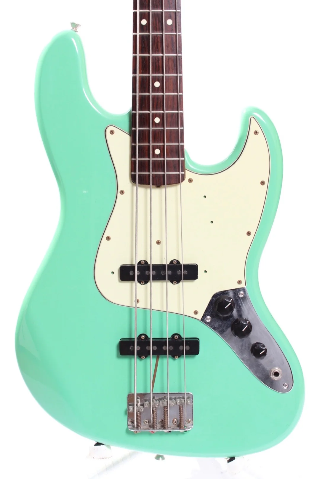 1997 Fender Jazz Bass 62 Reissue surf green - Image 2