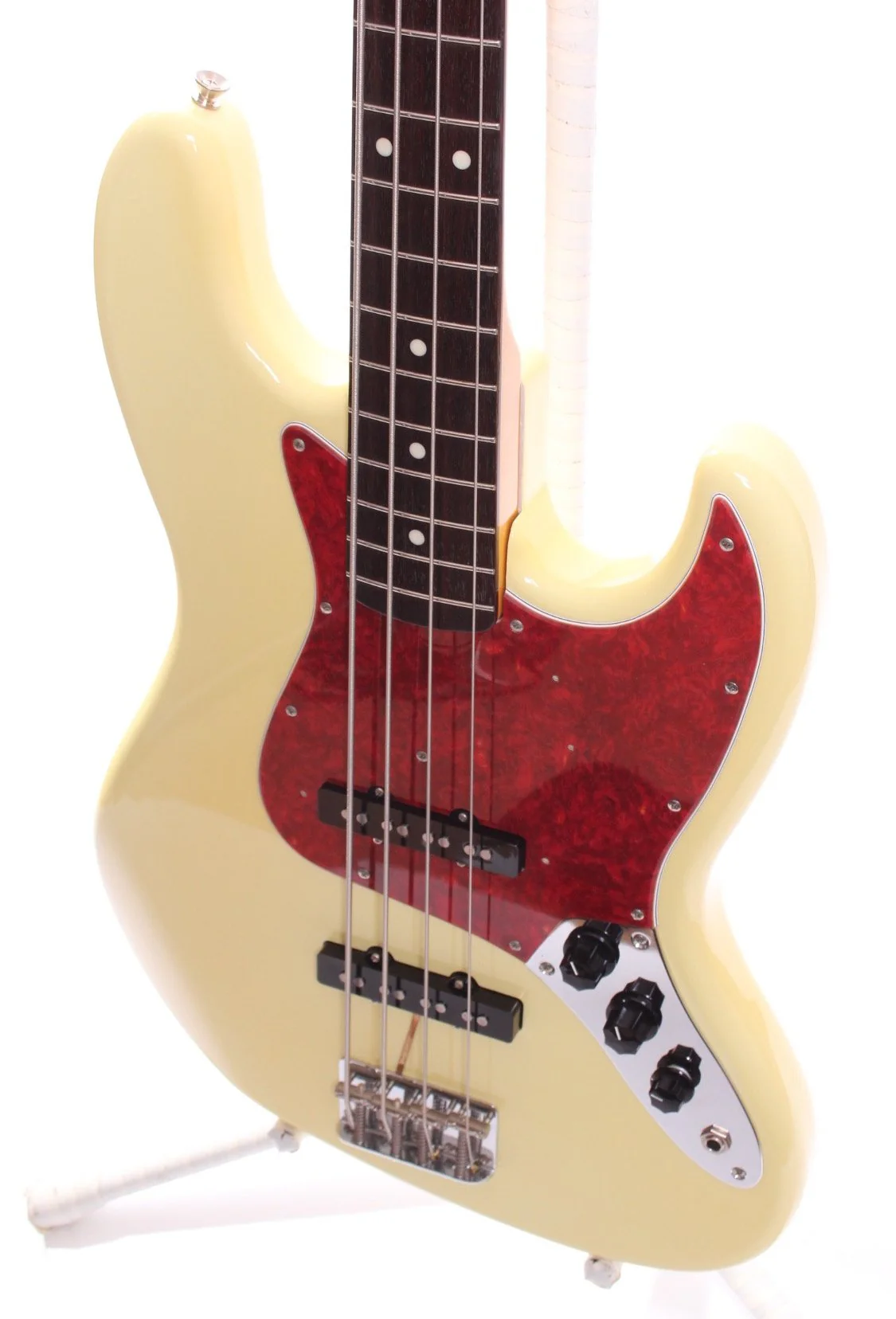 1997 Fender Jazz Bass '62 Reissue vintage white - Image 3
