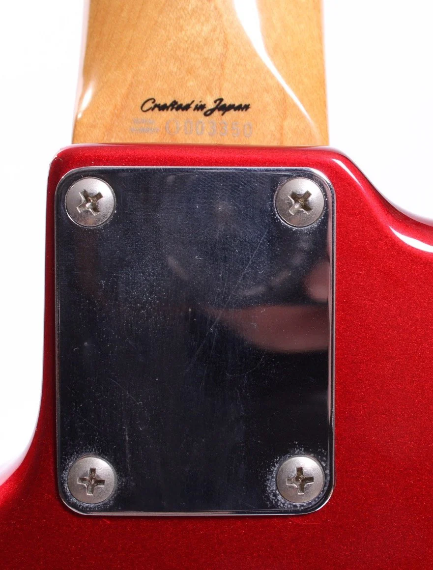 1997 Fender Jazzmaster 66 Reissue candy apple red - Image 11