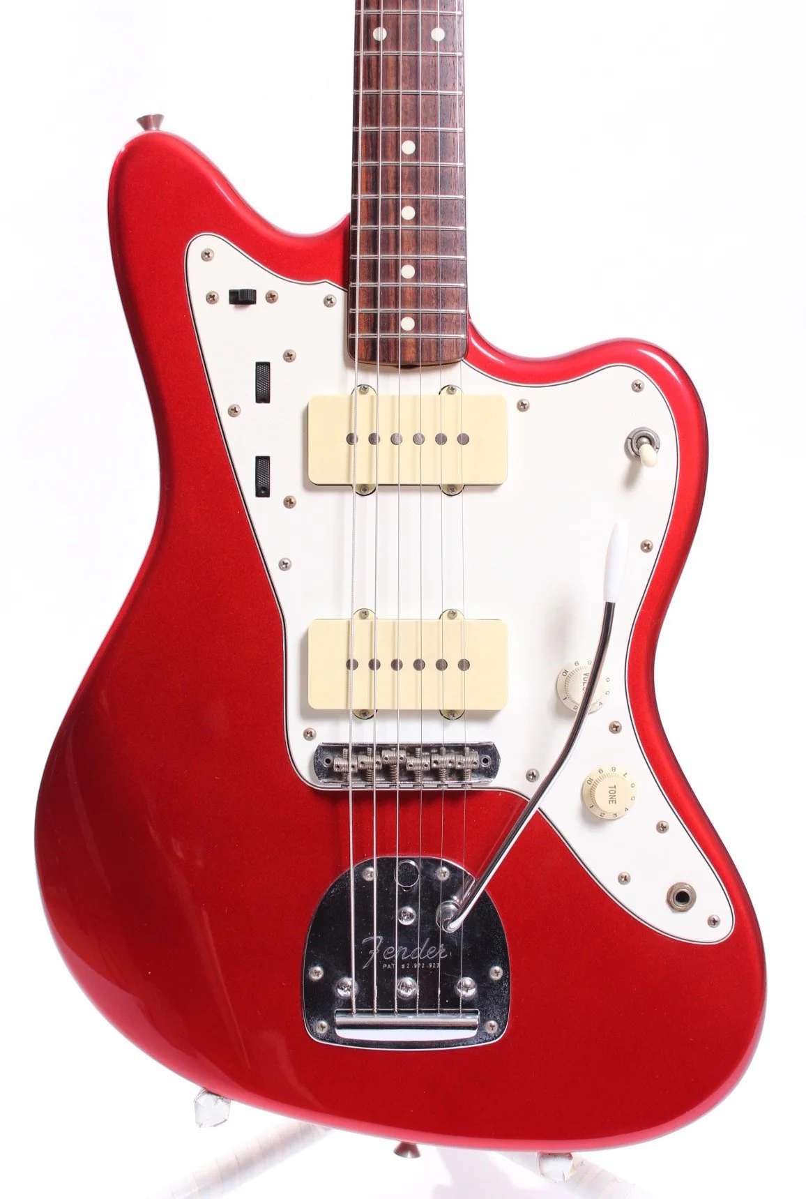 1997 Fender Jazzmaster 66 Reissue candy apple red - Image 2