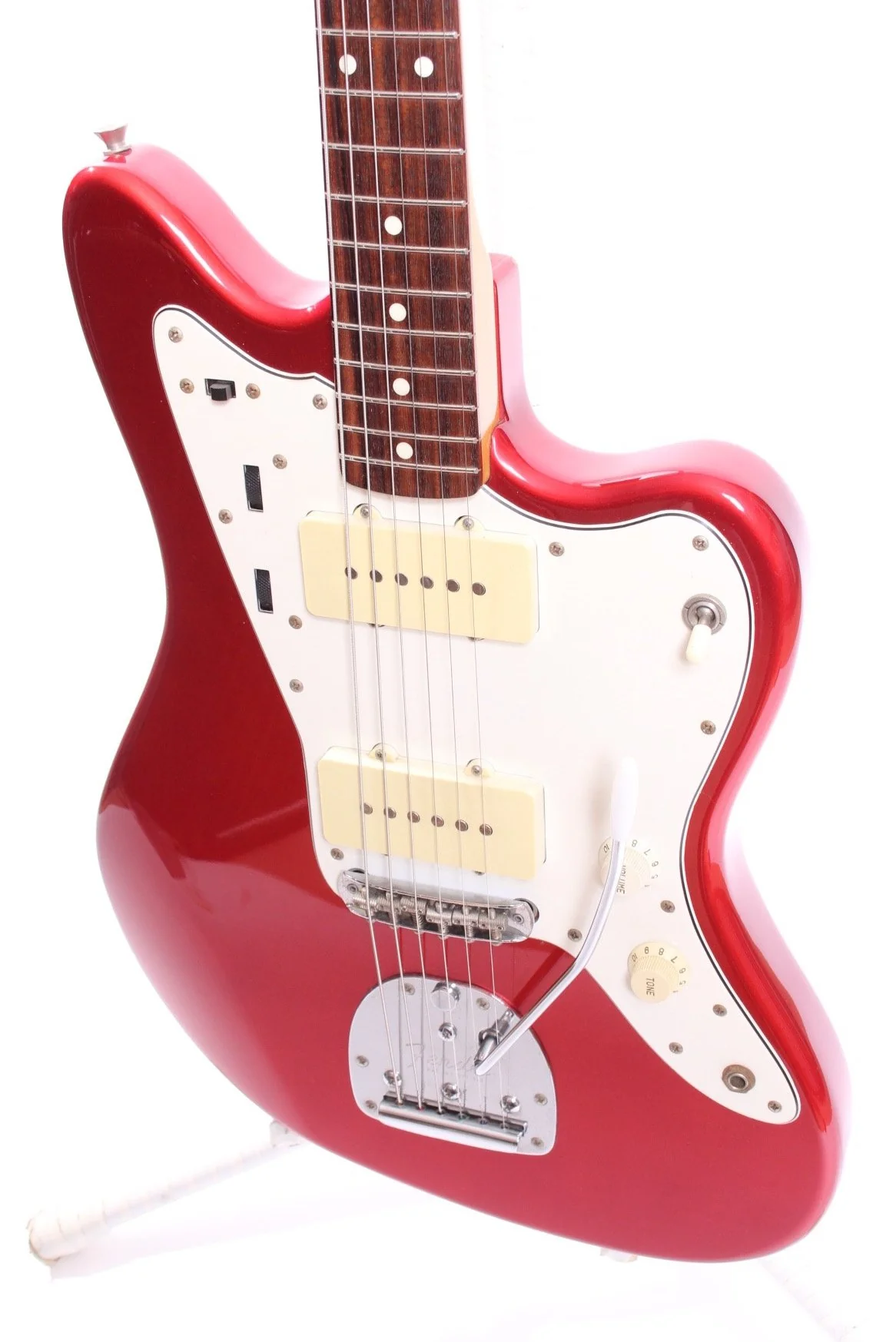 1997 Fender Jazzmaster 66 Reissue candy apple red - Image 3