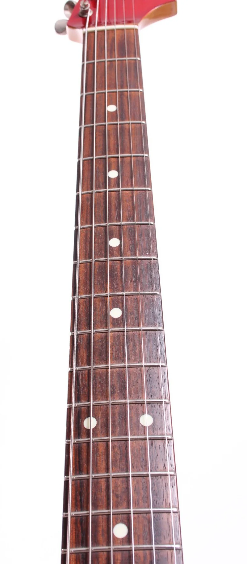 1997 Fender Jazzmaster 66 Reissue candy apple red - Image 4